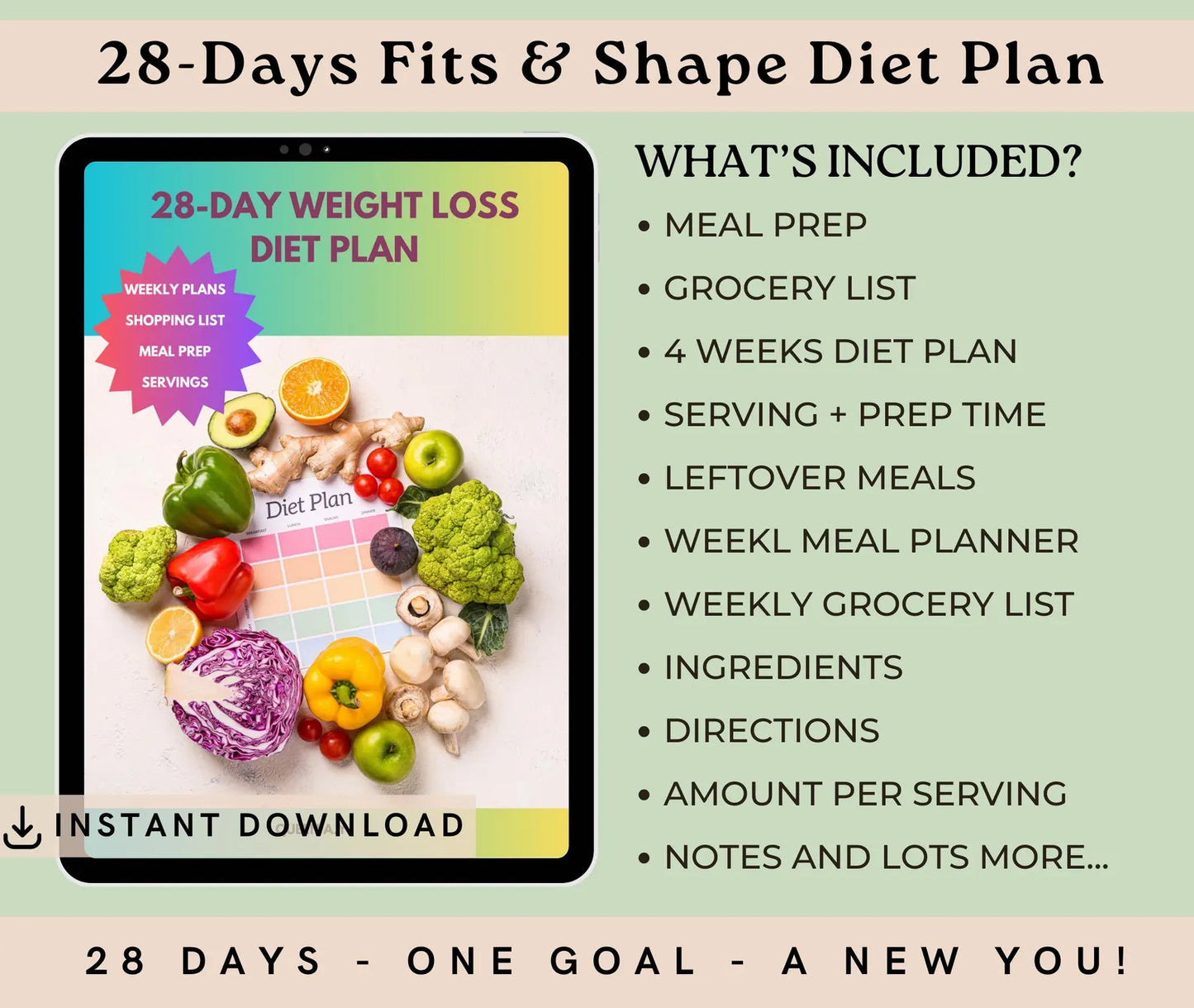 28 Days Of Clean Eating (Digital Download)